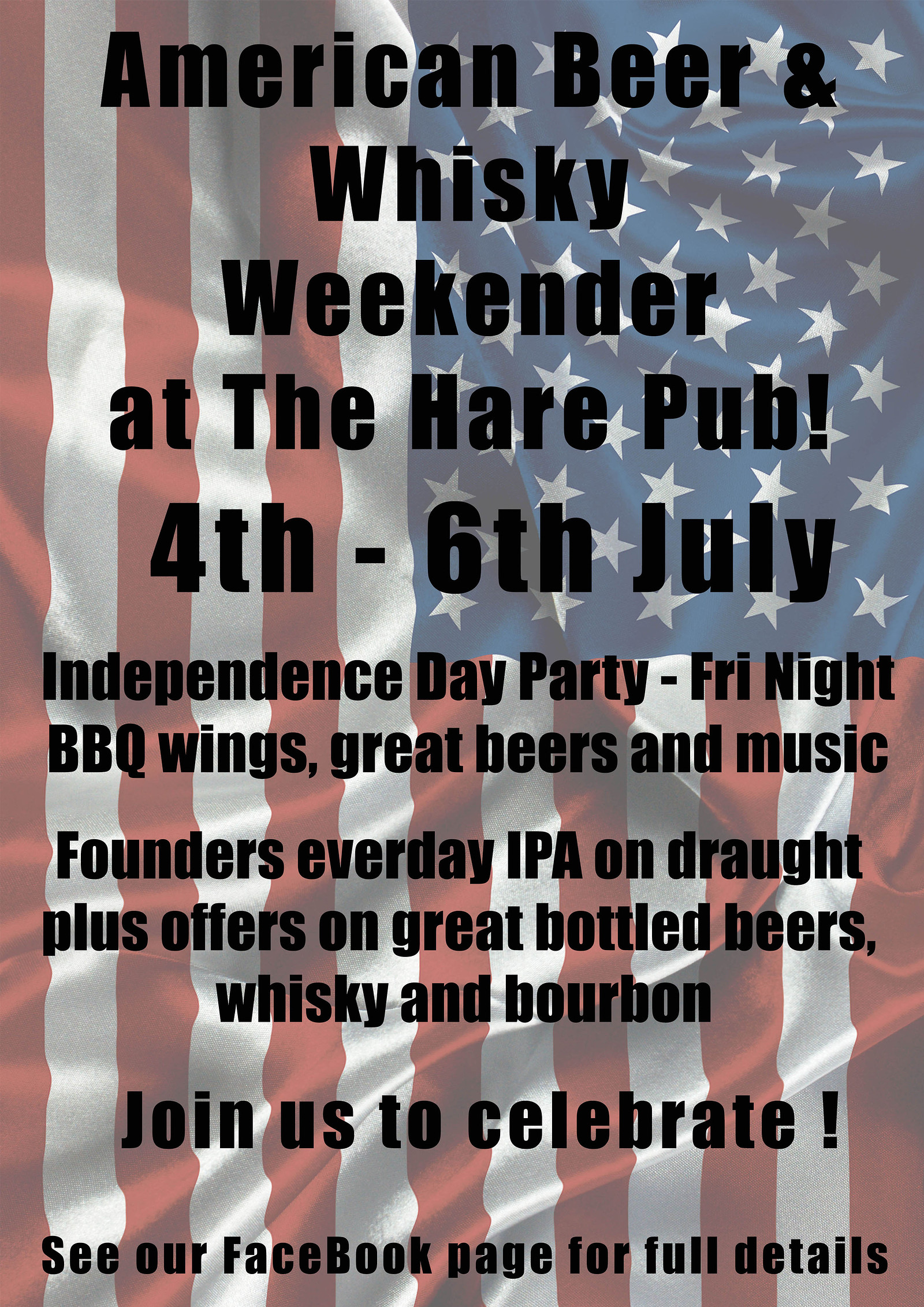 American Beer & Whisky Weekend at The Hare Pub