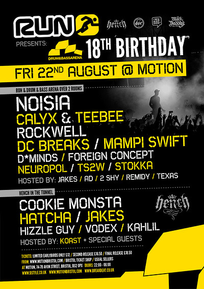 Run Presents Drum & Bass Arena at Motion