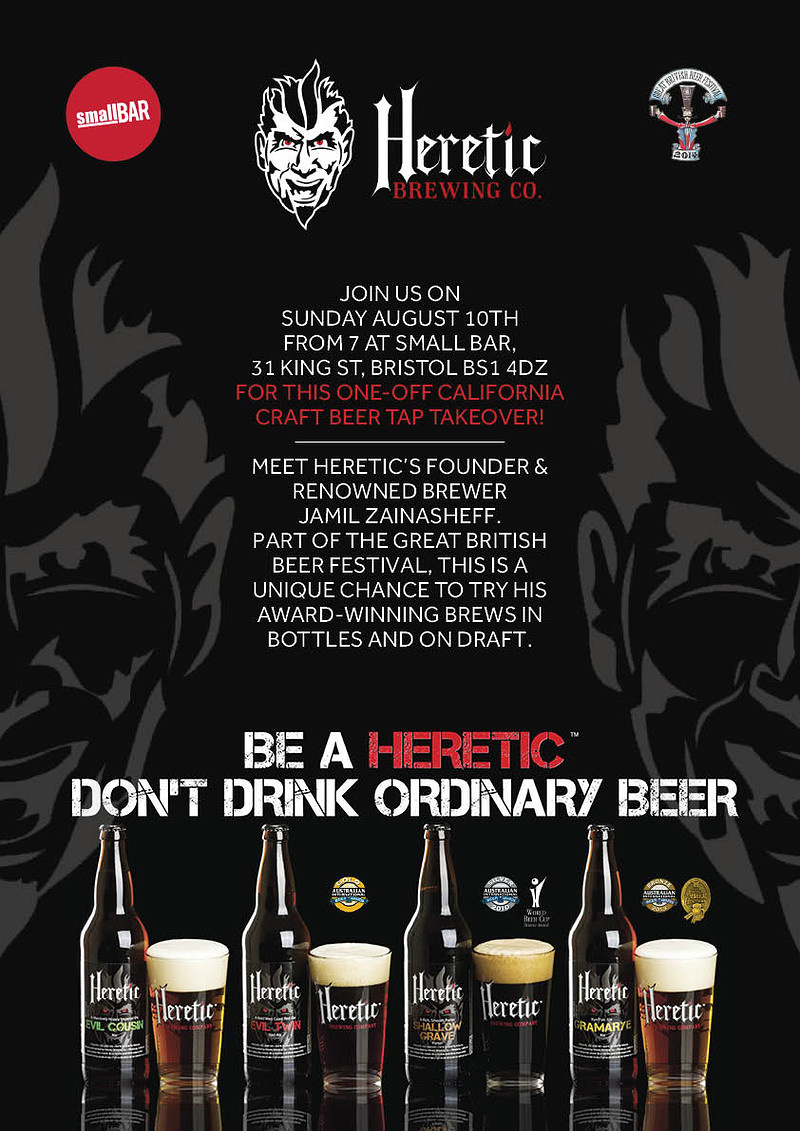 California Beer Tap Takeover at Small Bar