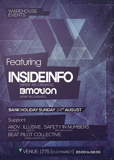 Warehouse Bank Holiday Special at 1775