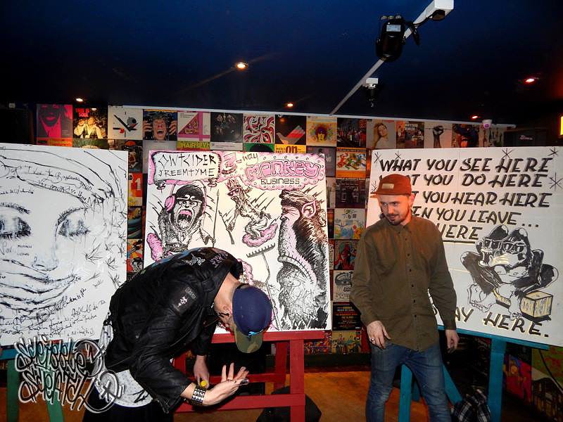 Scribble'n' Scratch Halloween at The Canteen