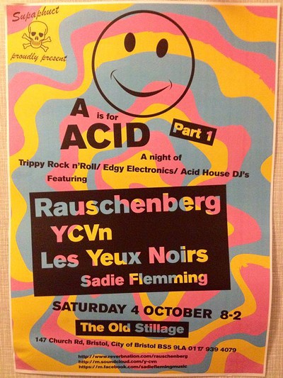 A For Acid at The Old Stillage