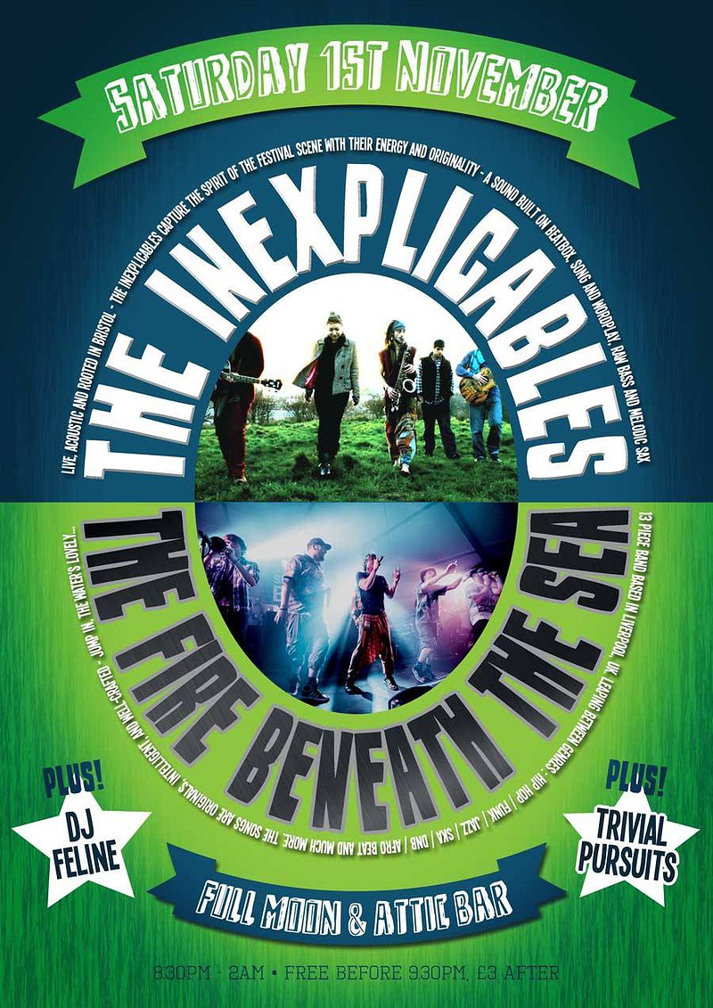 The Inexplicables at The Attic Bar