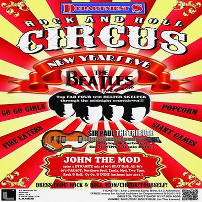 New Years Eve Party Rock & Rol at The Lanes Bristol
