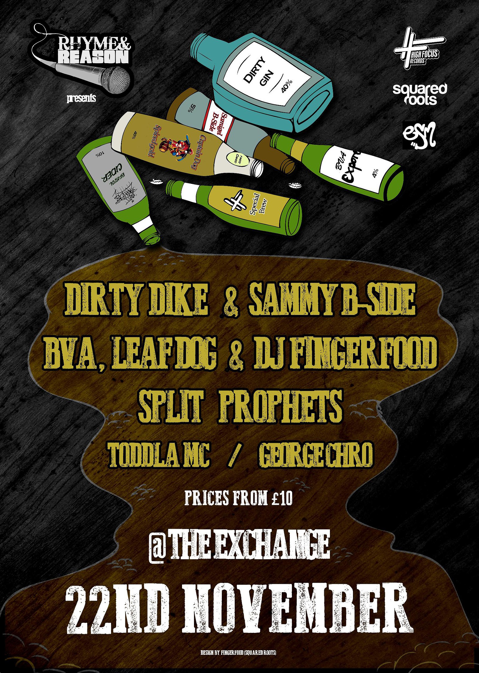 Rhyme & Reason W/ Dirty Dike at The Exchange