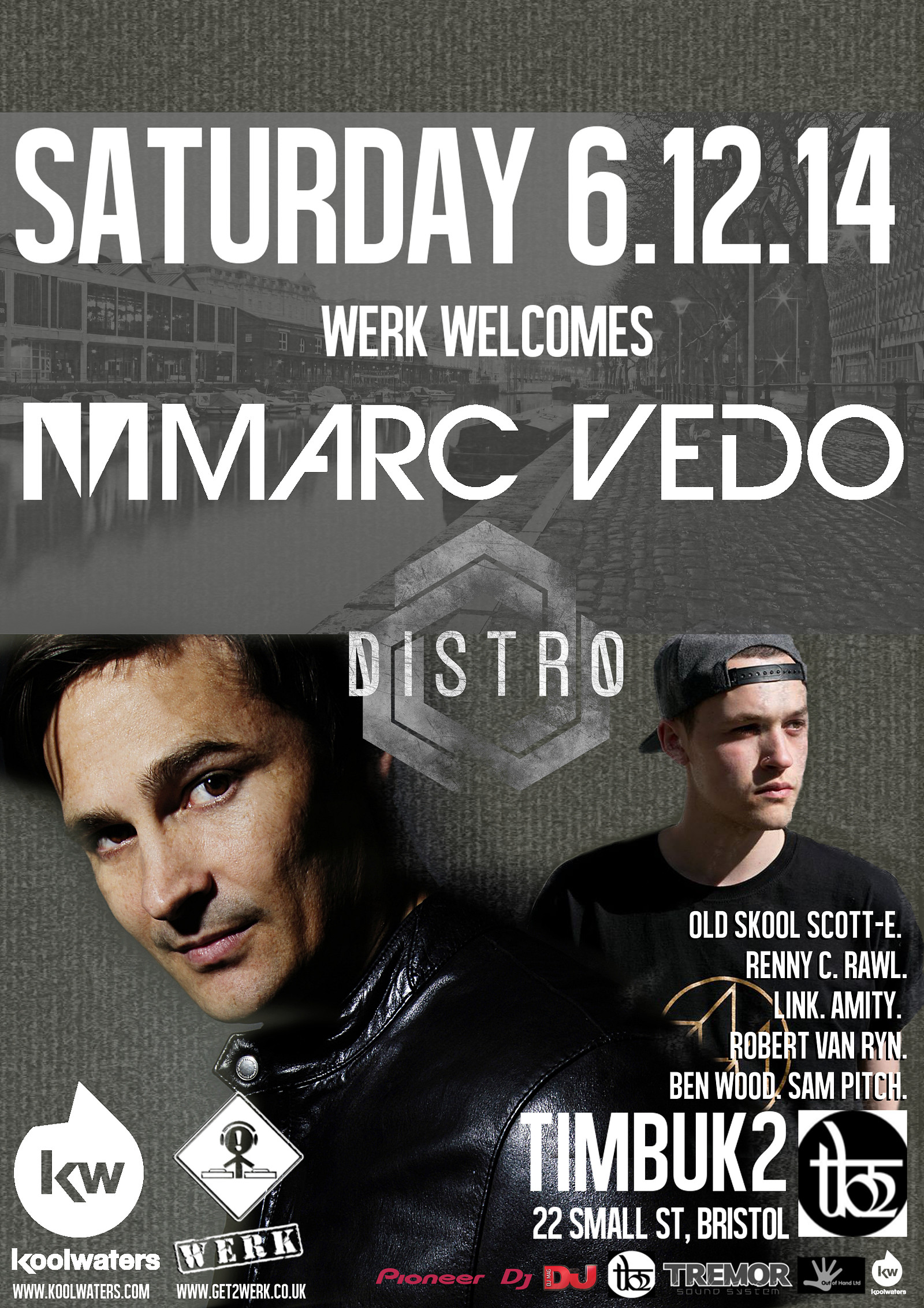 Werk - Marc Vedo + Distro at Timbuk2