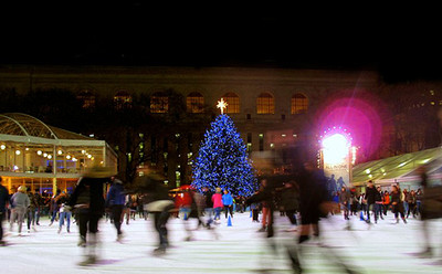 Ice-skating & 3 Course Dinner at No.4 Clifton Village