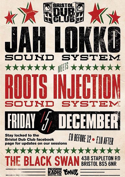 Bristol Dub Club: December 5th at The Black Swan
