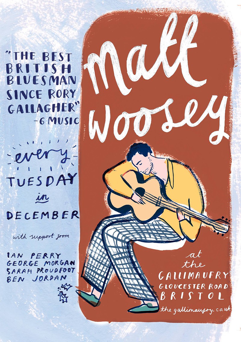 Matt Woosey + Sarah Proudfoot at The Gallimaufry