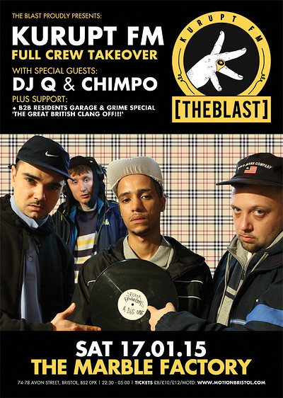 The Blast Present Kurupt Fm at Marble Factory