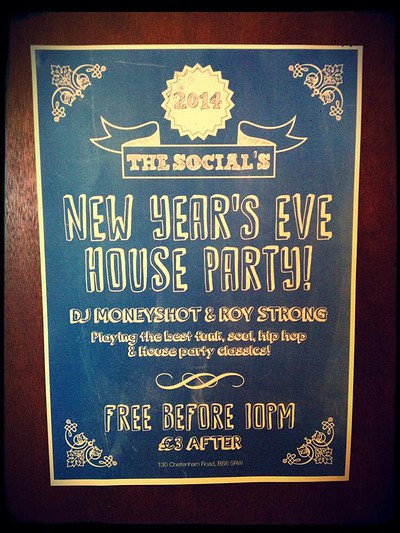 Nye House Party at The Social Bar &amp; Cafe