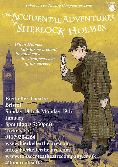 Sherlock Holmes Parody at Bierkeller