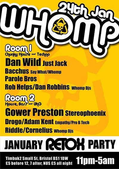 Whomp's January Retox at Timbuk2