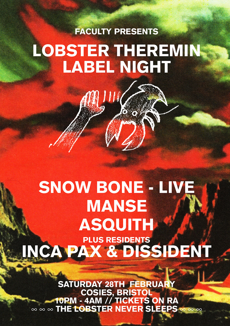 Faculty X Lobster Theremin at Cosies