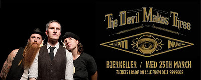 The Devil Makes Three at Bristol Bierkeller