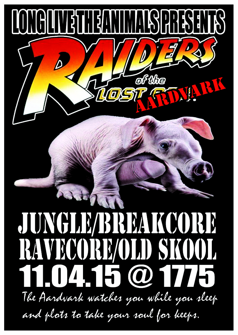 Raiders Of The Lost Aardvark at 1775