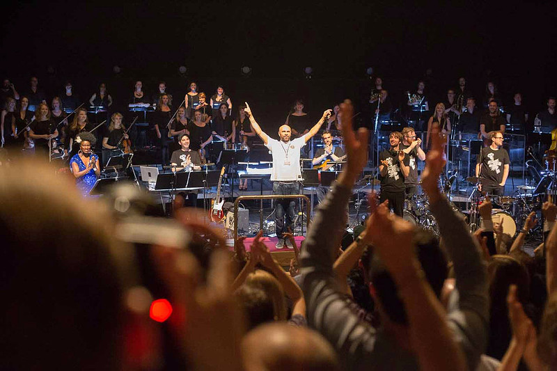 Goldie & Heritage Orchestra at Bristol Harbourside