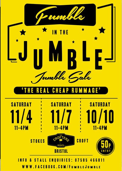 Fumble In The Jumble at Crofters Rights Bar