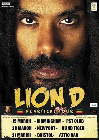 Lion D & The Sound Rebels Band at The Attic Bar