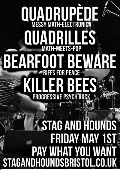 Quadrupede - Quadrilles at Stag And Hounds