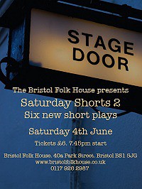 Saturday Shorts 2 at Bristol Folk House