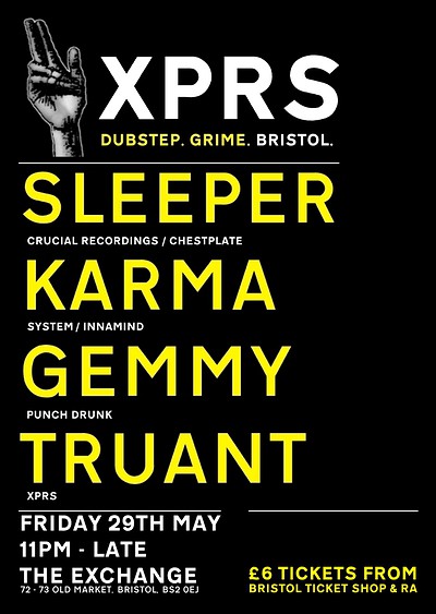 Xprs W/ Sleeper, Karma, Gemmy at The Exchange