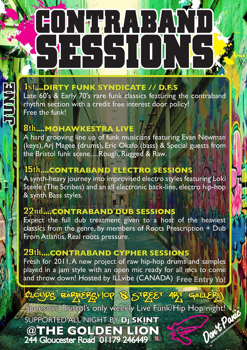 Contraband Sessions at The Golden Lion