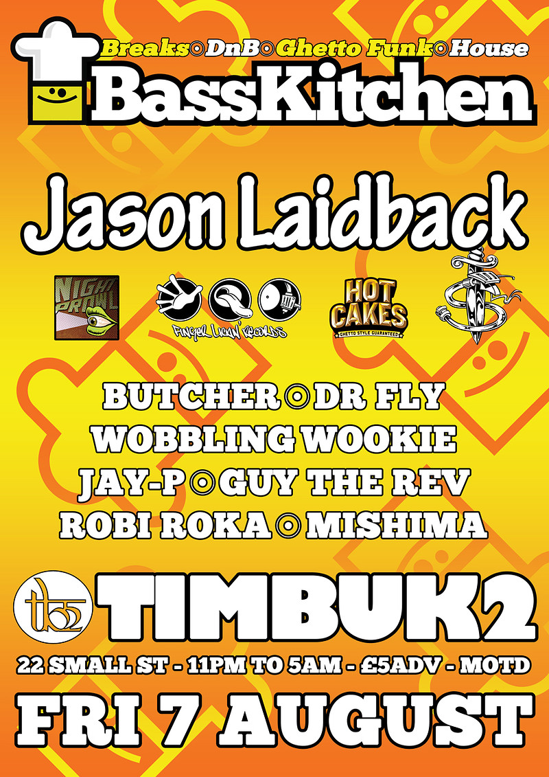 Jason Laidback @ Bass Kitchen at Timbuk2