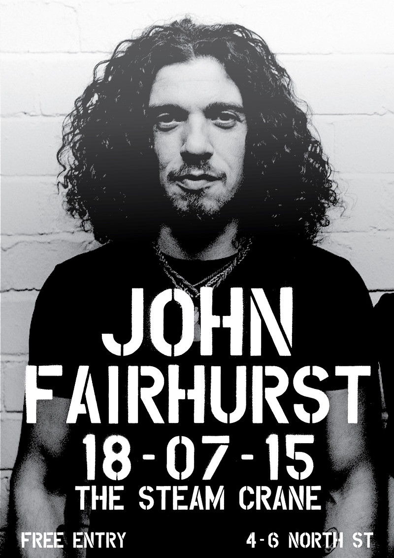 John Fairhurst Solo Show at The Steam Crane