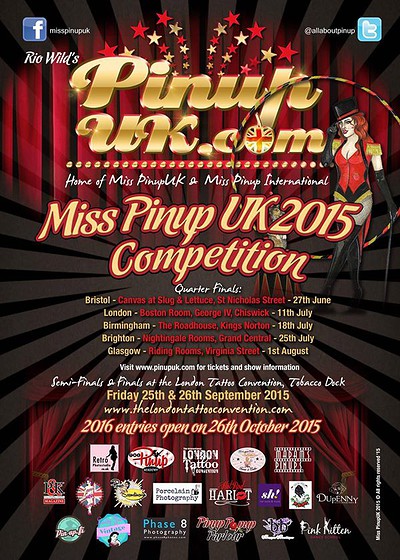 Miss Pinup Uk Quarterfinals at The Slug And Lettuce