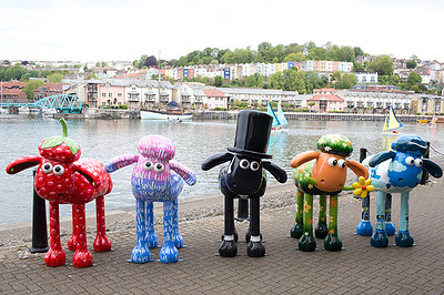 Shaun In The City at Bristol Bs1 2el
