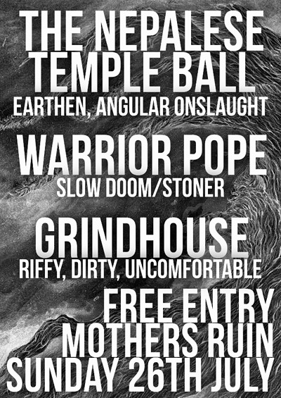 The Nepalese Temple Ball at The Mothers Ruin