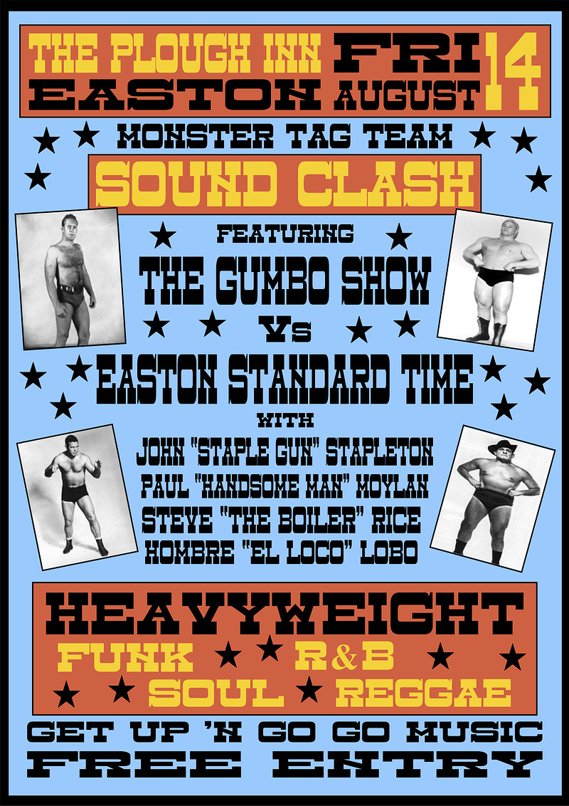Est Vs The Gumbo Show at The Plough Inn Easton