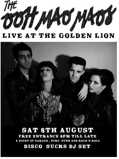 The Ooh Mao Maos / Disco Sux at The Golden Lion