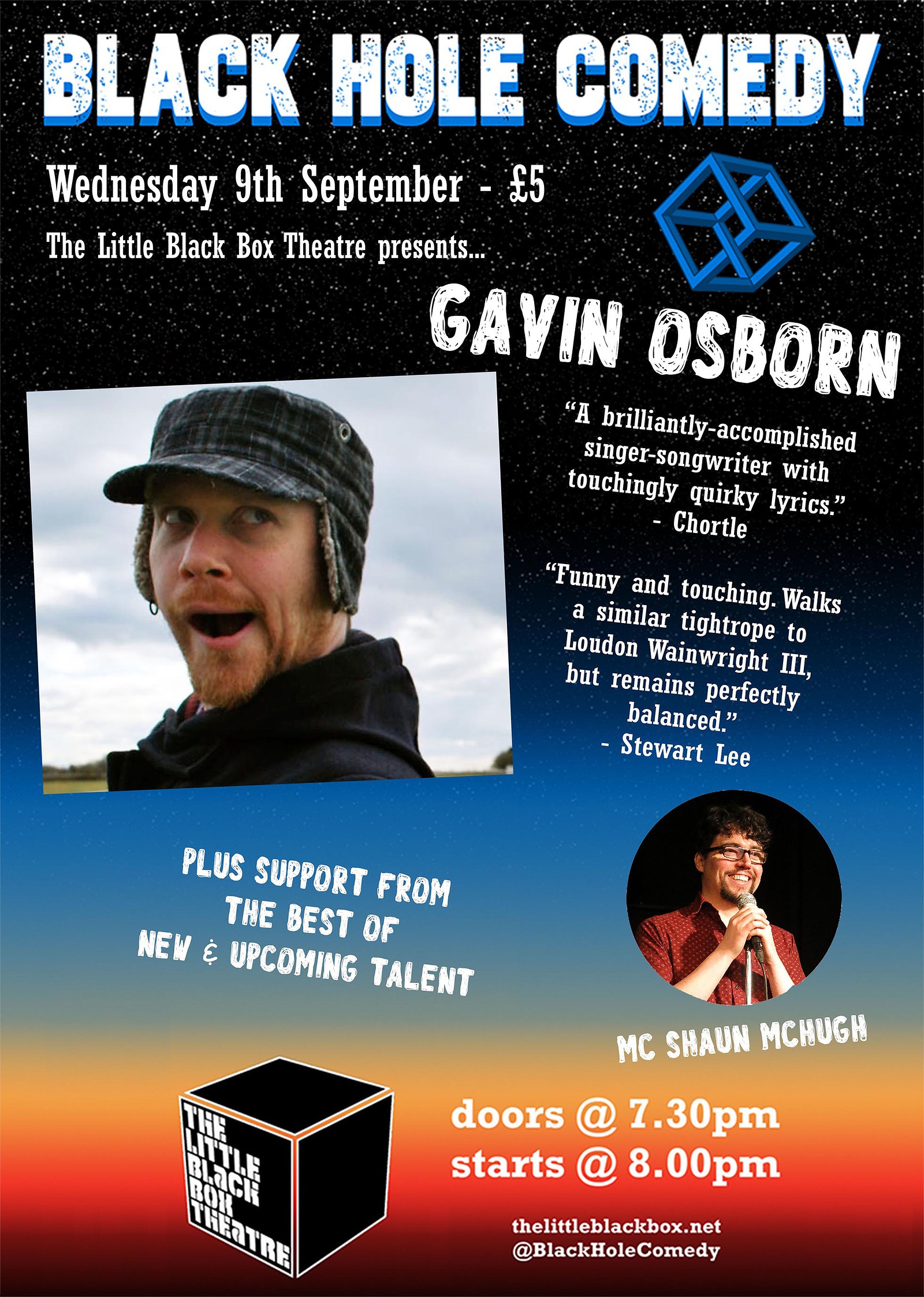 Black Hole Comedy at Little Black Box Theatre