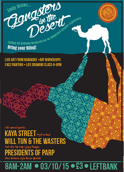 Gangsters In The Desert at Left Bank