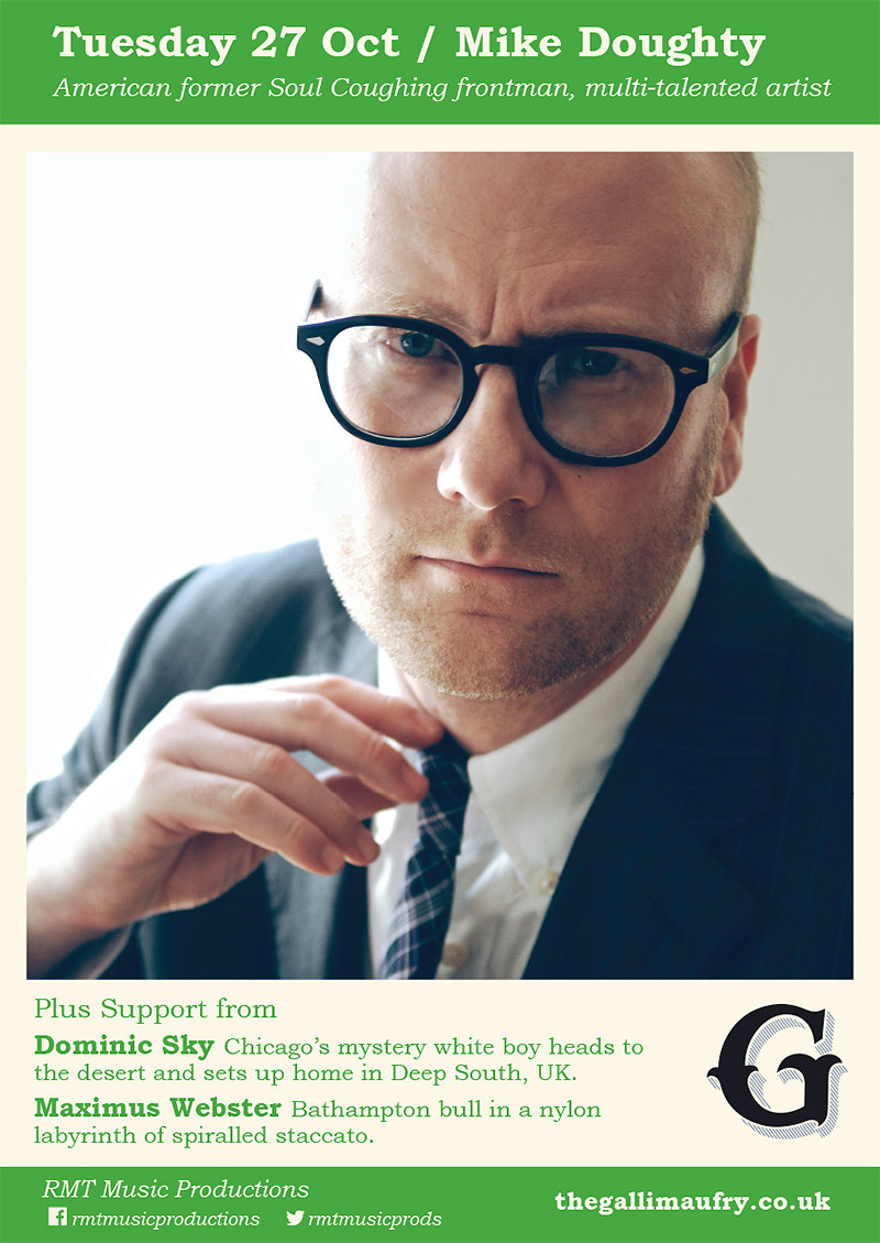 Mike Doughty at The Gallimaufry