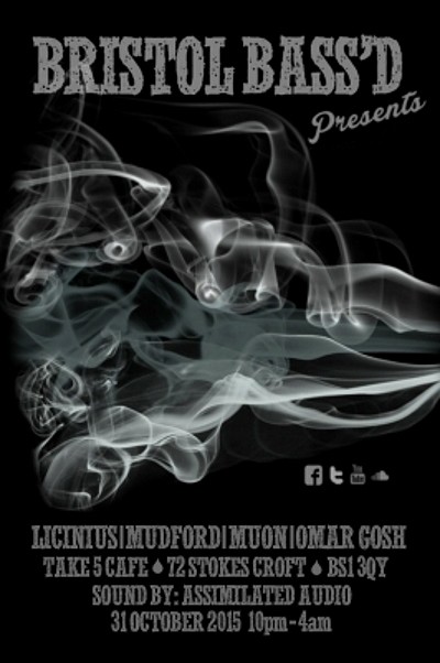 Bristol Bass'd at Take 5 Cafe, Bs1 3qy
