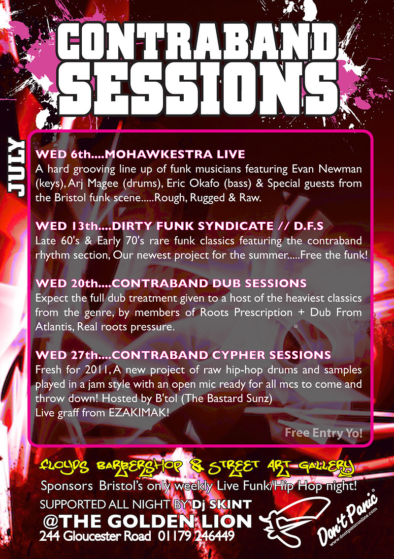 Contraband Sessions at The Golden Lion