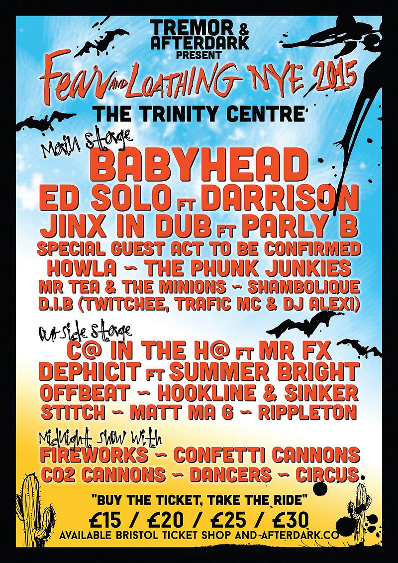 Tremor X Afterdark - Nye at Trinity Arts Centre