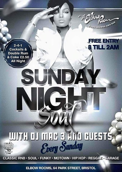 Sunday Night Soul at The Elbow Room