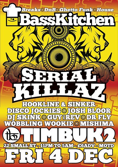 Bass Kitchen - Serial Kiilaz at Timbuk2