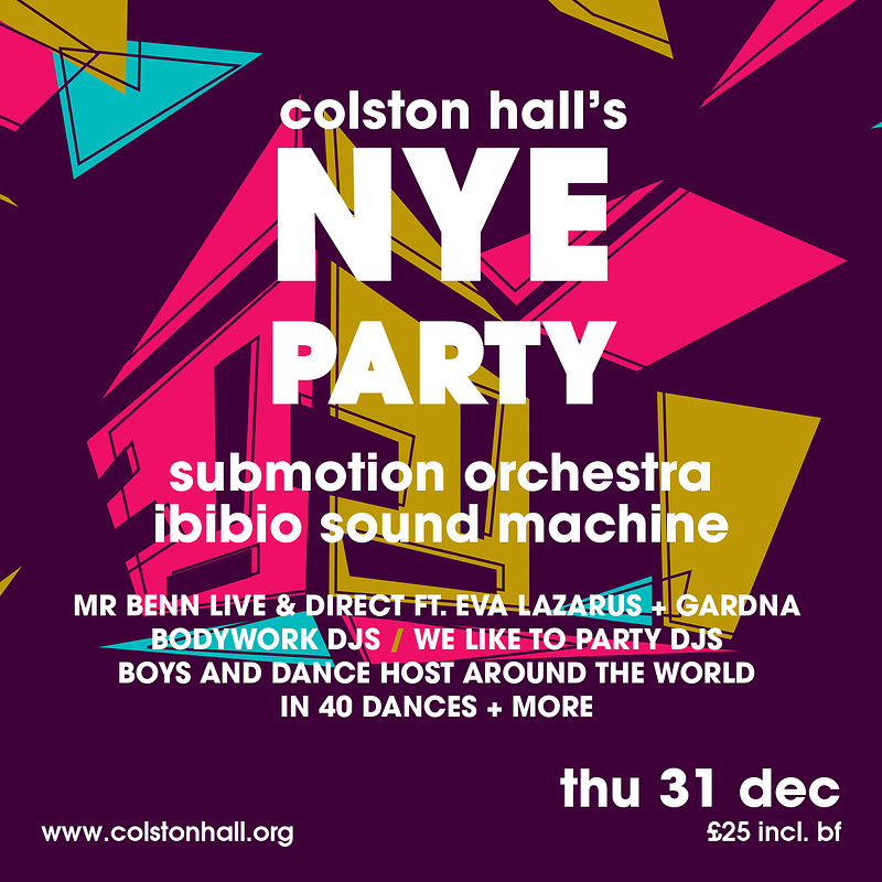 Colston Hall Nye Party at Colston Hall