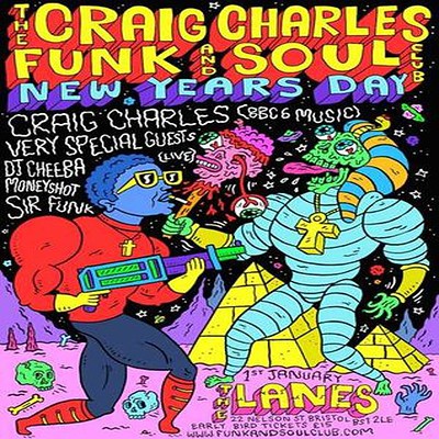 New Year's Day Craig Charles at The Lanes