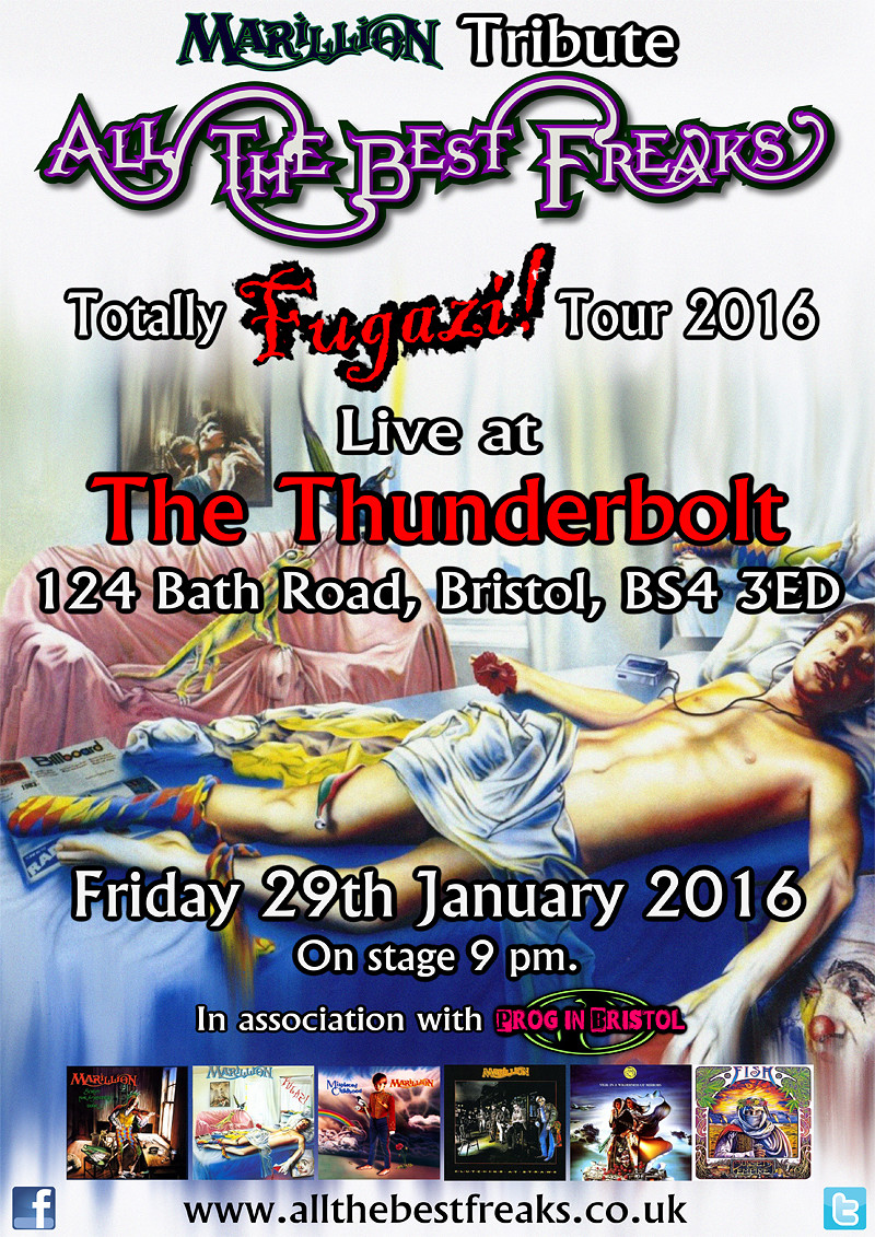 All The Best Freaks Marillion at Thunderbolt, Bristol