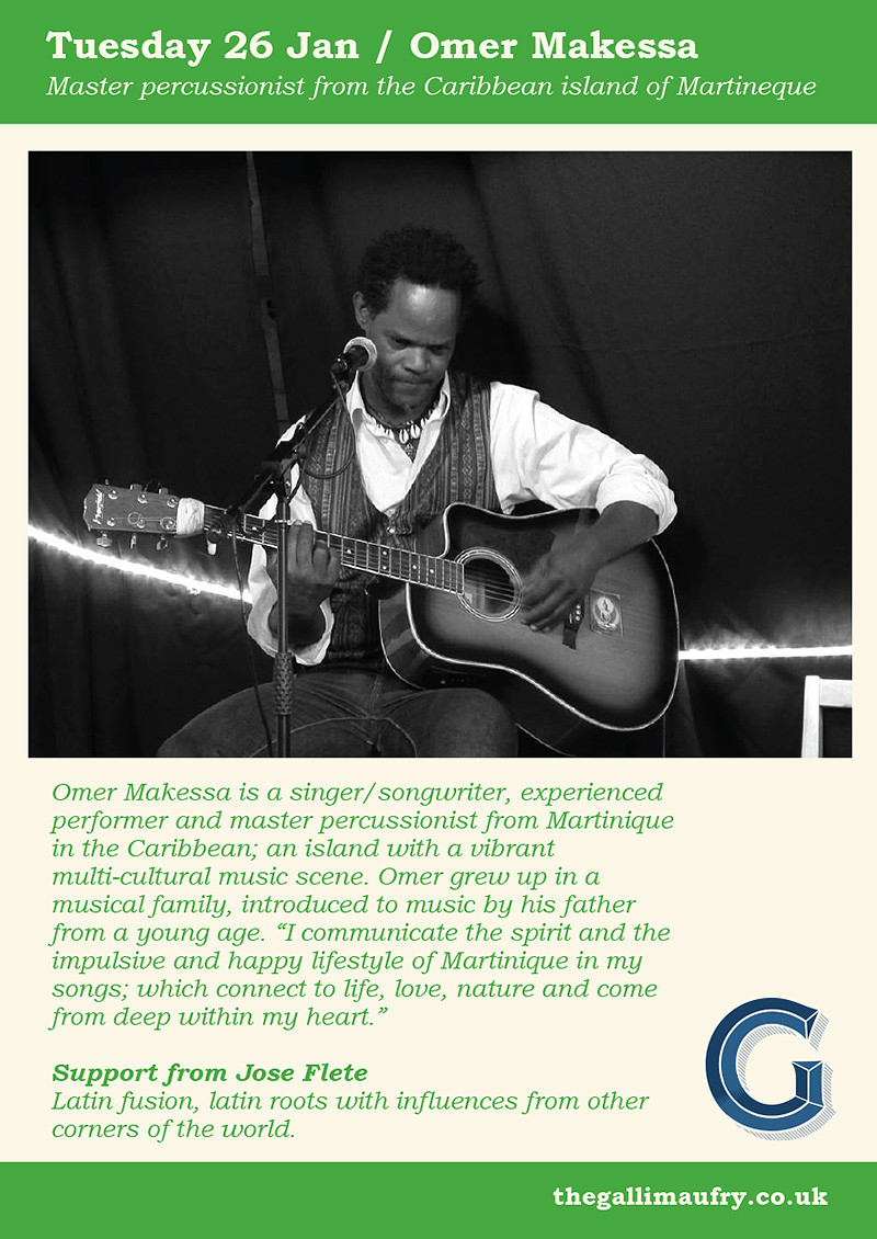 Omer Makessa + Jose Flete at The Gallimaufry