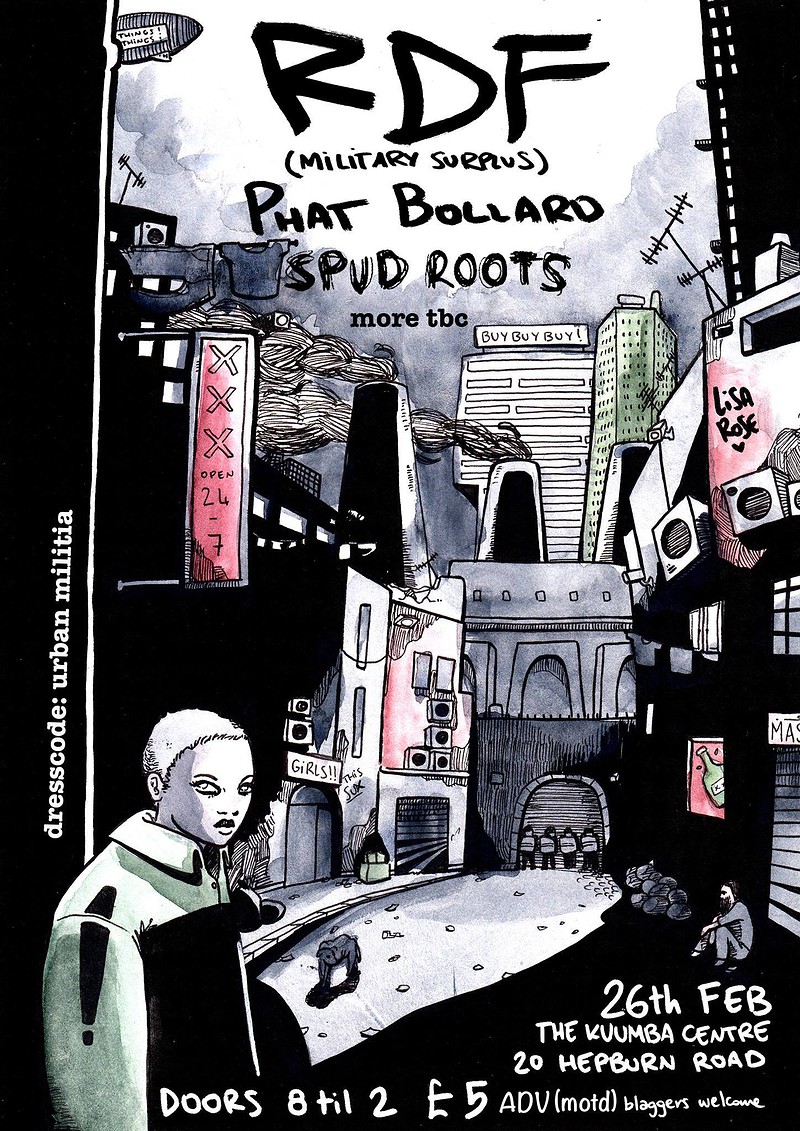 Radical Dance Faction/military at Kuumba