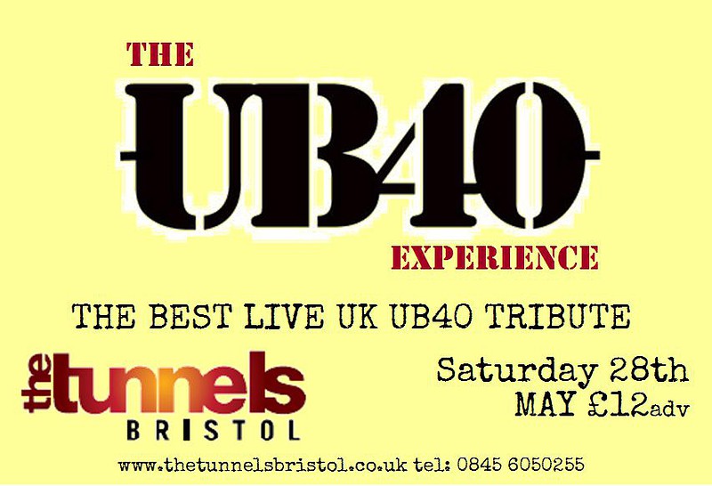 The Ub40 Experience at The Tunnels Bristol