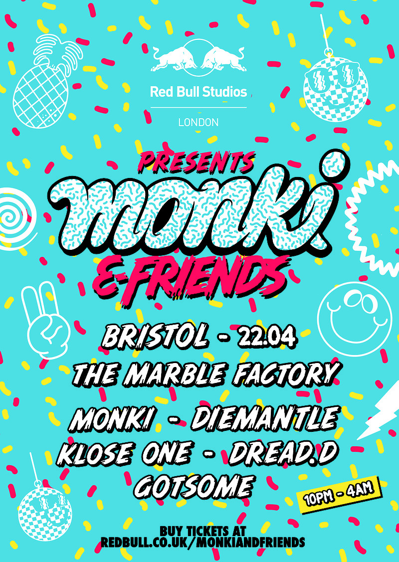 Monki & Friends Bristol at The Marble Factory