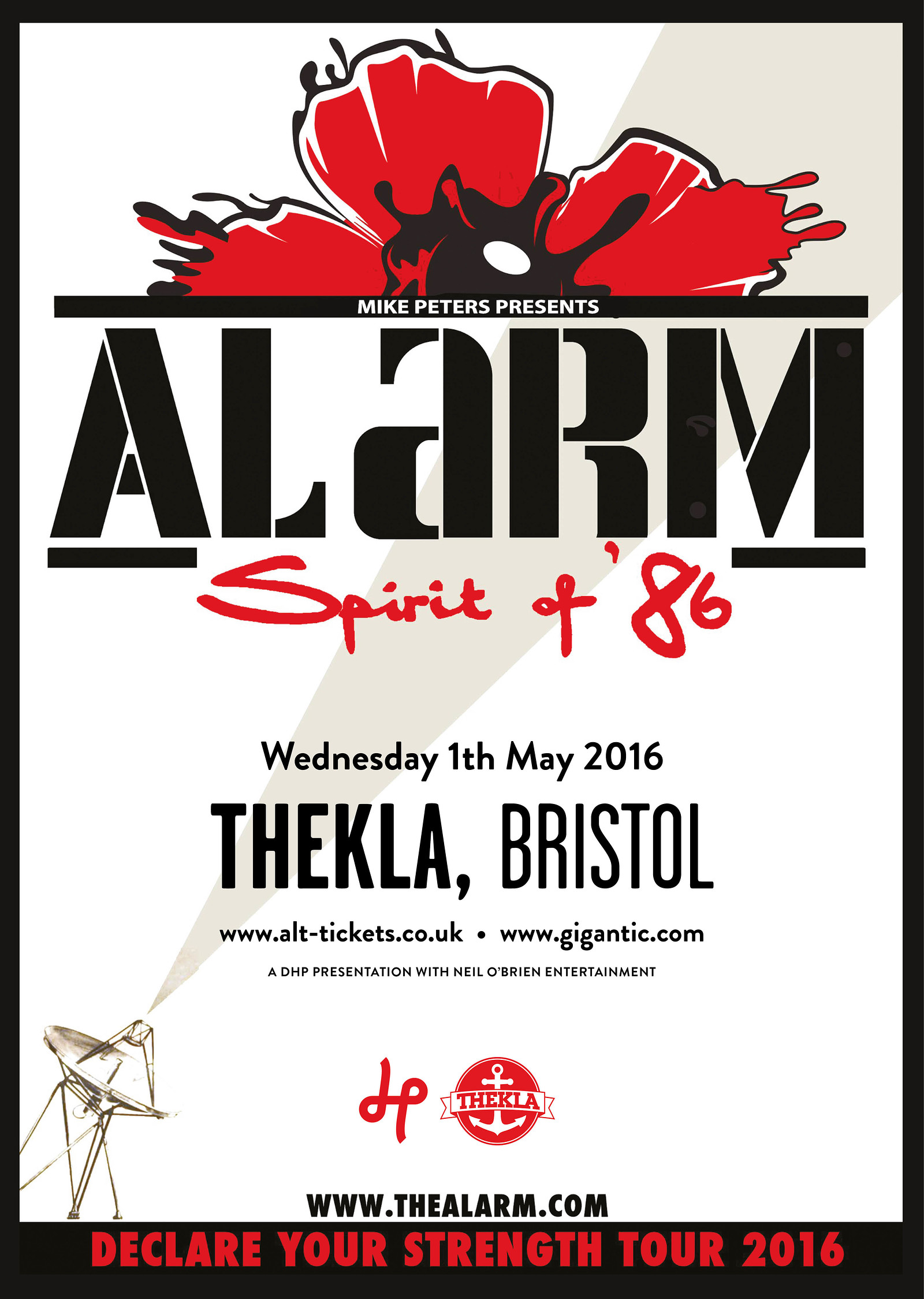 Mike Peters Presents The Alarm at Thekla